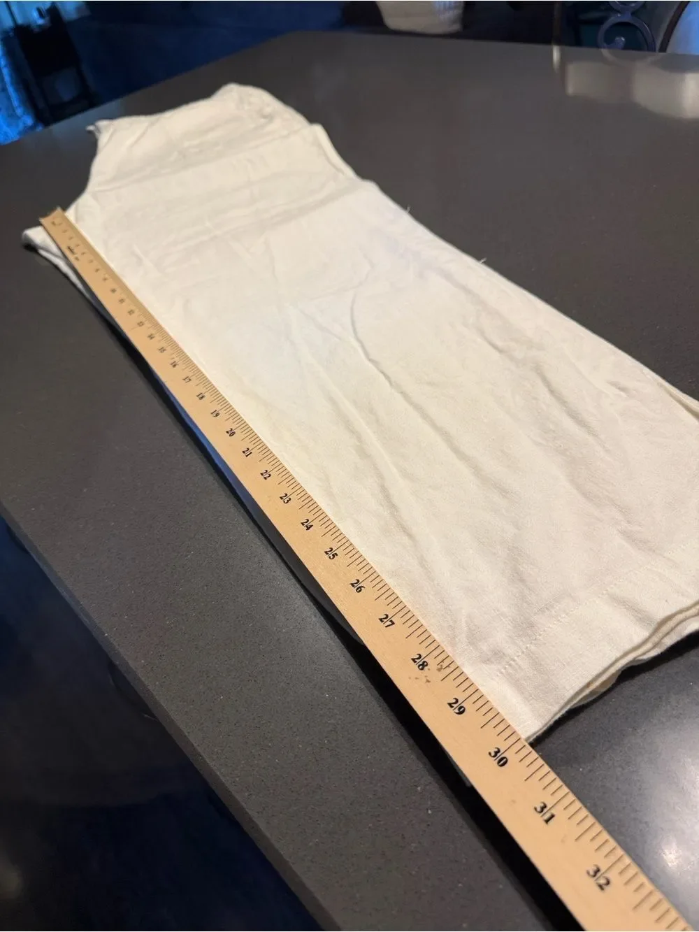 Cato Linen Blend cream Pull-On Wide Leg Pants with drawstring waist
